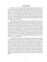 Vận dụng quy luật về sự phù hợp của lực lượng sản xuất với trình độ phát triển của quan hệ sản xuất vào sự nghiệp công nghiệp hoá, hiện đại hoá ở Việt Nam.DOC