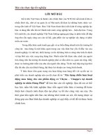 Xây dựng chiến lược hoạt động mua hàng cho sản phẩm động cơ Vikyno – Vinappro tại doanh nghiệp tư nhân Hưng Phát.doc