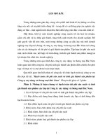 Hạch toán chi phí SX và tính giá thành SP tại cty TM XD Bắc Nam