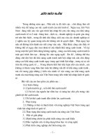 Những cơ hội và thách thức với nông nghiệp Việt Nam trong quá trình hội nhập kinh tế quốc tế.doc.DOC