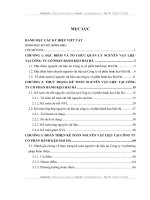 Hoàn thiện kế toán nguyên vật liệu tại Công ty cổ phần bánh kẹo Hải Hà.DOC