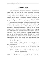 Nâng cao chất lượng hoạt động cho vay tại Ngân Hàng Công Thương Cầu Giấy.doc