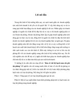 Bàn về chế độ hạch toán chi phí dự phòng.DOC