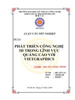 PHÁT TRIỂN CÔNG NGHỆ 3D TRONG LĨNH VỰC QUẢNG CÁO VỚI VIETGRAPHICS.doc