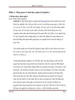 Thực trạng logistics tại Việt Nam và giải pháp.doc