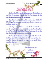 CÁC GIẢI PHÁP TĂNG CƯỜNG KIỂM SOÁT HOẠT ĐỘNG CHO VAY TẠI NGÂN HÀNG ĐẦU TƯ VÀ PHÁT TRIỂN CHI NHÁNH THỪA THIÊN HUẾ.doc