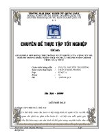 Giải pháp mở rộng thị trường xuất khẩu của công ty Hà Thành trong điều kiện Việt Nam là thành viên chính thức của WTO.DOC