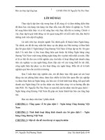 Mở rộng và nâng cao hiệu quả tín dụng tài trợ xuất nhập khẩu tại Sở giao dịch I- Ngân hàng thương mại cổ phần Công thương Việt nam.DOC