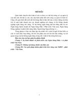 Các giải pháp nhằm phát triển bền vững của NHĐT - phát triển - Việt Nam.DOC