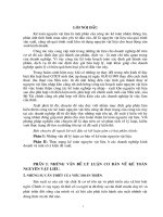 Thực trạng kế toán nguyên vật liệu ở các doanh nghiệp kinh doanh và một số ý kiến đề xuất.DOC