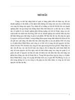 Một số đặc điểm chủ yếu của công tác kế toán tại công ty cổ phần khoá Minh Khai.DOC