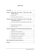 Hoàn thiện một bước hệ thống tổ chức bộ máy văn phòng của Ngân hàng Ngoại thương Việt Nam.docx