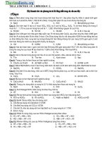 Ôn thi đại học phần Halogen