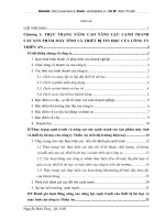 Nâng cao năng lực cạnh tranh trong hoạt động kinh doanh máy tính và thiết bị tin học của công ty Thiên An.DOC