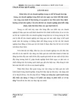 Nâng cao năng lực cạnh tranh trong đấu thầu xây dựng ở Công ty Cổ phần xây dựng và phát triển cơ sở hạ tầng.DOC