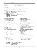 Giáo án Mỹ thuật lớp 8