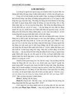 Dự báo cung- cầu lao động trên thị trường lao động thành phố Hà Nội giai đoạn 2005- 2010.docx