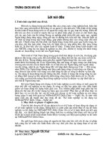 Kế toán nghiệp vụ tín dụng tại  NHNo&PTNT Diễn  Châu–Nghệ An.doc