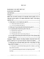 Đẩy mạnh hoạt động  thanh toán quốc tế tại Ngân hàng TMCP Gia Định.DOC