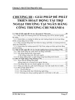 GIẢI PHÁP ĐỂ PHÁT TRIỂN HOẠT ĐỘNG TÀI TRỢ NGOẠI THƯƠNG TẠI NGÂN HÀNG CÔNG THƯƠNG CHI NHÁNH 6.doc