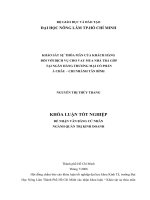 Luận văn “Khảo Sát Sự Thỏa Mãn của Khách Hàng Đối Với Dịch Vụ Cho Vay Mua Nhà Trả Góp tại Ngân Hàng Thương Mại Cổ Phần Á Châu – Chi Nhánh Tân Bình.doc