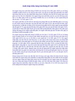 Xuất nhập khẩu hàng hoá tháng 01 năm 2009.doc