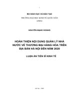 Hoàn thiện nội dung quản lý nhà nước về thương mại hàng hóa trên địa bàn hà nội.pdf