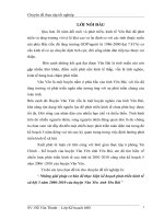 Những giải pháp cơ bản để thực hiện kế hoạch phát triển kinh tế xã hội 5 năm 2006-2010 của huyện Văn Yên  tỉnh Yên Bái .DOC