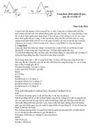 Đệ quy cùng hình học