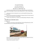 Việc lựa chọn loại hình và phương tiện vận tải còn ảnh hưởng đến thời gian giao hàng, bảo quản hàng hóa.DOC