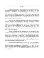 Lý luận hình thái kinh tế xã hội với sự nghiệp cách mạng Việt Nam hiện nay .DOC