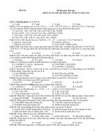 Các thí nghiệm ăn mòn hóa học