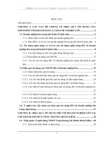 Nâng cao hiệu quả tín dụng đối với khách hàng doanh nghiệp lớn của ngân hàng Công thương Hoàn Kiếm.DOC