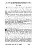 Một số biện pháp nhằm nâng cao hiệu quả sản xuất kinh doanh tại công ty TNHH một thành viên Cấp Nước Hải Phòng.doc