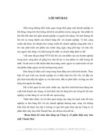 Hoàn thiện kế toán bán hàng tại Công ty cổ phần điện máy hóa chất Thanh Hóa.DOC