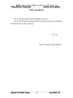 Kế toán tập hợp chi phí sản xuất sản phẩm tại Công ty cổ phần cơ khí ô tô  32. Thực trạng và giải pháp.DOC