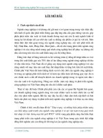 Thực trạng và khả năng cạnh tranh của các doanh nghiệp sản xuất ô tô tại Việt Nam trong thời kỳ hội nhập.doc