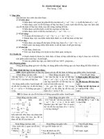 Giáo án hàm số bậc 2