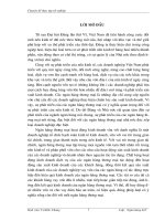 Thực trạng chất lượng tín dụng đối với các doanh nghiệp vừa và nhỏ tại chi nhánh Ngân hàng nông nghiệp và phát triển nông thôn Nam Hà Nội.doc