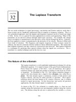 The Laplace Transform