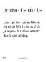 Bài giảng Visual Basic