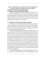 KHÁI QUÁT HOÁ  CƠ SỞ LÝ LUẬN CỦA VIỆC PHÂN TÍCH HOẠT ĐỘNG TÀI CHÍNH CỦA DOANH NGHIỆP.doc.DOC