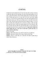 Quá trình cổ phần hoá doanh nghiệp nhà nước ở Việt Nam và tình hình cổ phần hoá thực tế ở công ty bánh kẹo Hải Châu.DOC