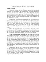 CÁN CÂN THƯƠNG MẠI CỦA VIỆT NAM 2009.doc