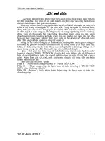 Một số ý kiến nhằm hoàn thiện công tác hạch toán kế toán của doanh nghiệp.doc