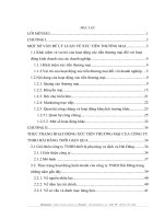 THỰC TRẠNG HOẠT ĐỘNG XÚC TIẾN THƯƠNG MẠI CỦA CÔNG TY TNHH HẢI ĐĂNG THỜI GIAN QUA.DOC