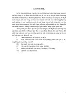 Tình hình sản xuất kinh doanh trong những năm vừa qua và phương hướng trong những năm tới.DOC