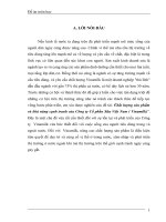 Chất lượng sản phẩm và khả năng cạnh tranh của Công ty Cổ phần Sữa Việt Nam ( Vinamilk).docx