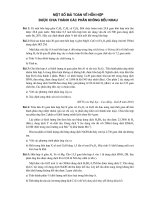 Bài toán chia hỗn hợp thành các phần không đều nhau