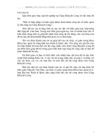 Một số biện pháp và kiến nghị nhằm hoàn thiện công tác tổ chức quản lý tiền lương tại Cảng Khuyến Lương.DOC